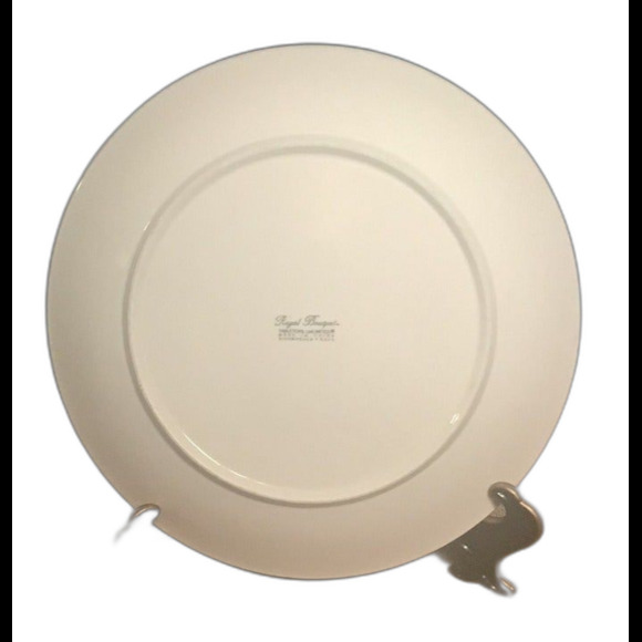 1 Dinner Plate and 1 Salad Plate from Royal Bouquet by Tabletops Unlimited - Picture 2 of 5